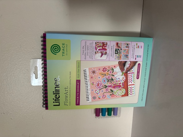 Lifelines FlowArt Trace To Doodle Style Your Space UPC #810076213774