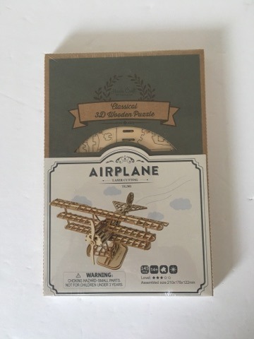 Handscraft Classical 3D Wooden Puzzle - Airplane
