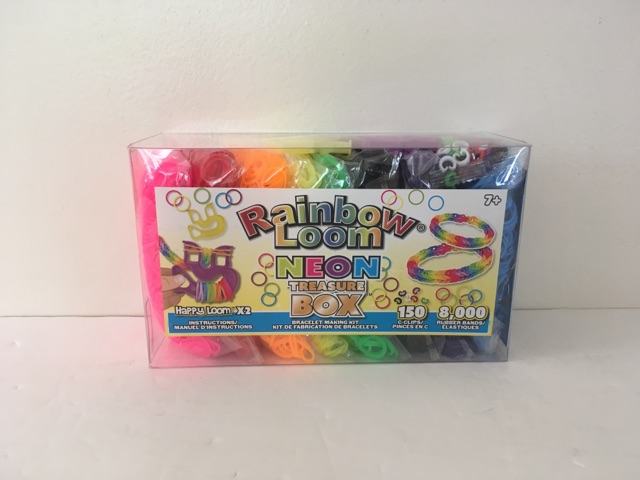 Rainbow Loom Neon Treasure Box UPC #812317025566