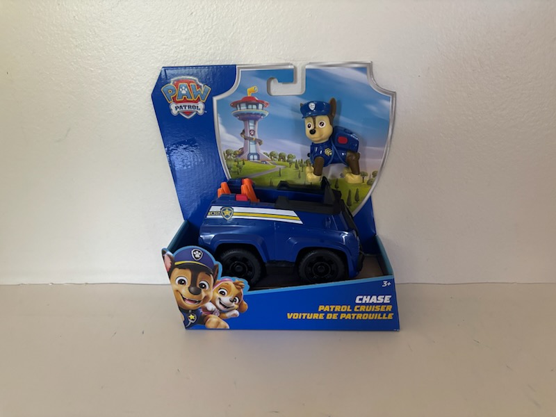 SpinMaster Nickelodeon Paw Patrol Chase Patrol Cruiser UPC #681147037502