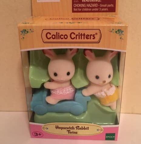 Calico Critters Hopscotch Rabbit Twins