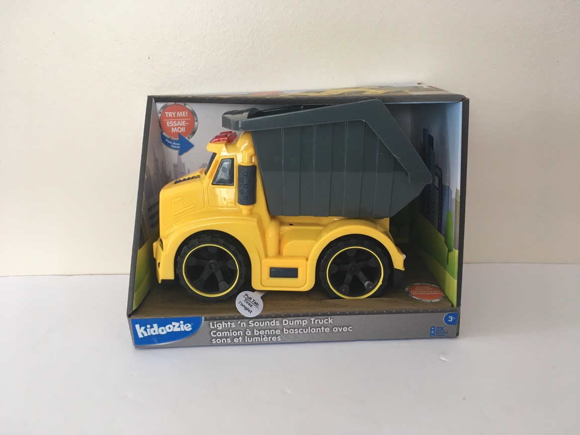 Kidoozie Lights & Sounds Dump Truck UPC #020373026322