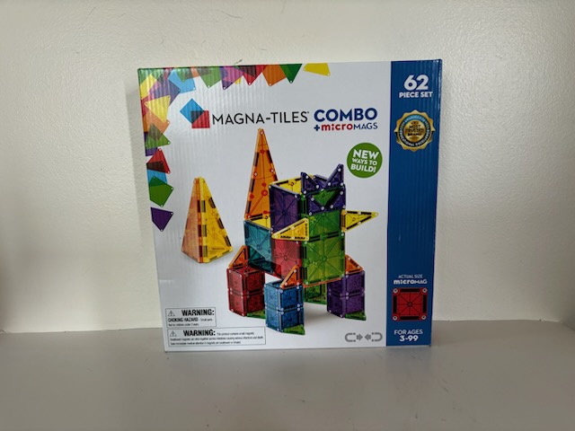 Magna Tiles Combo 62 Piece Set UPC #850025176415