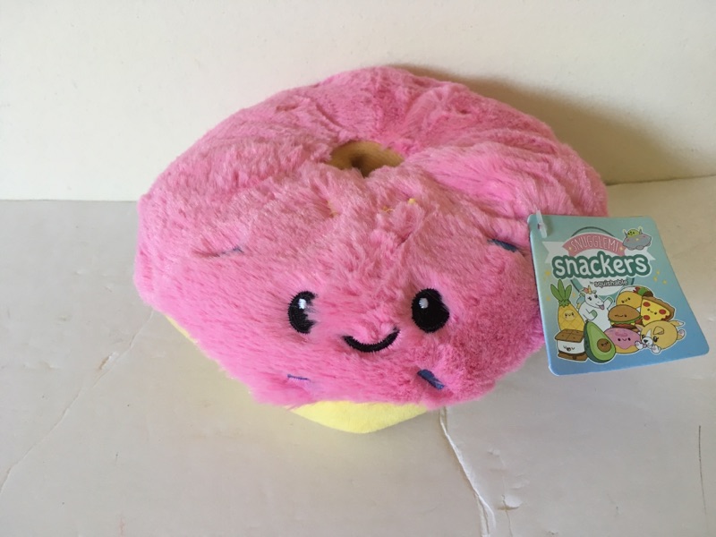 Squishable Snackers Pink Donut Plush