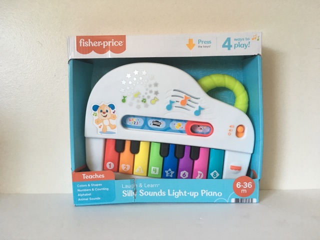 Fisher Price Laugh & Learn Silly Sounds Light Up Piano UPC #887961706284