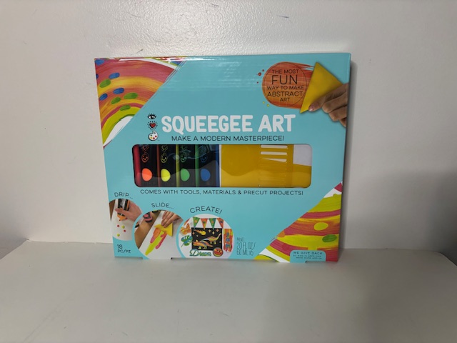 Bright Stripes Squeegee Art Kit UPC #6972569240835