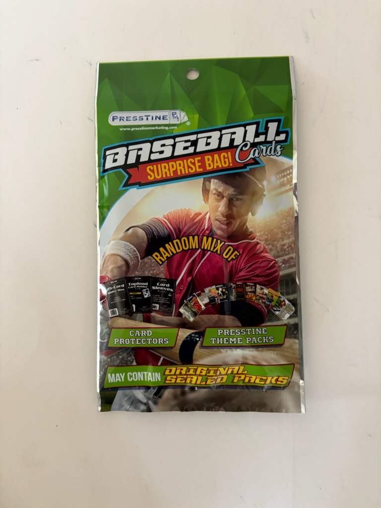 Presstine Baseball Surprise Bag UPC #684941020114