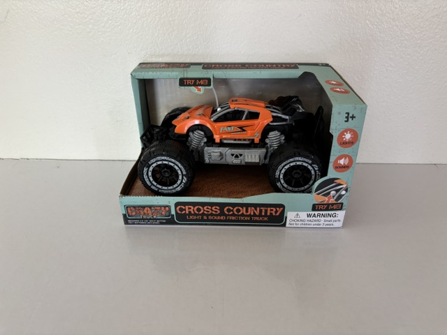 Thin Air Cross Country Light & Sound Friction Crazy Truck UPC #850062841697