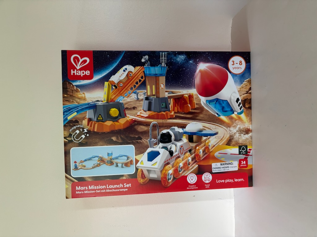 Hape Mars Mission Launch Set UPC #6943478048379