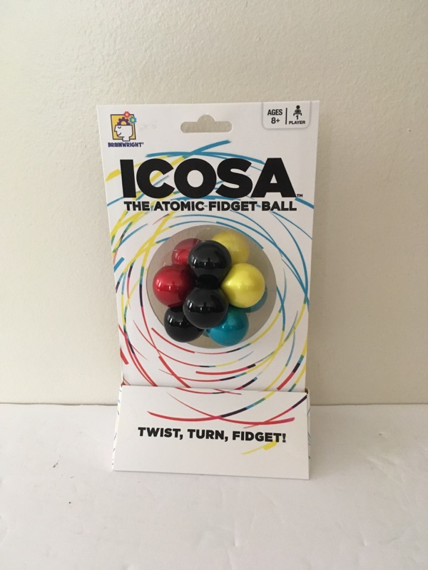 Icosa The Atomic Fidget Ball UPC #0847915184049