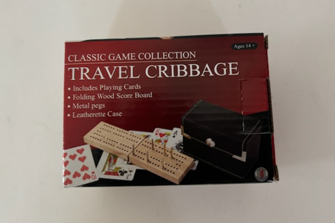 Hansen Classic Travel Cribbage Game UPC #025766074607