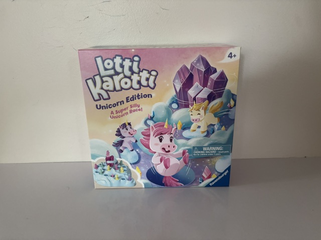Ravensburger Lotti Karotti Unicorn Edition Game UPC #4005556248896