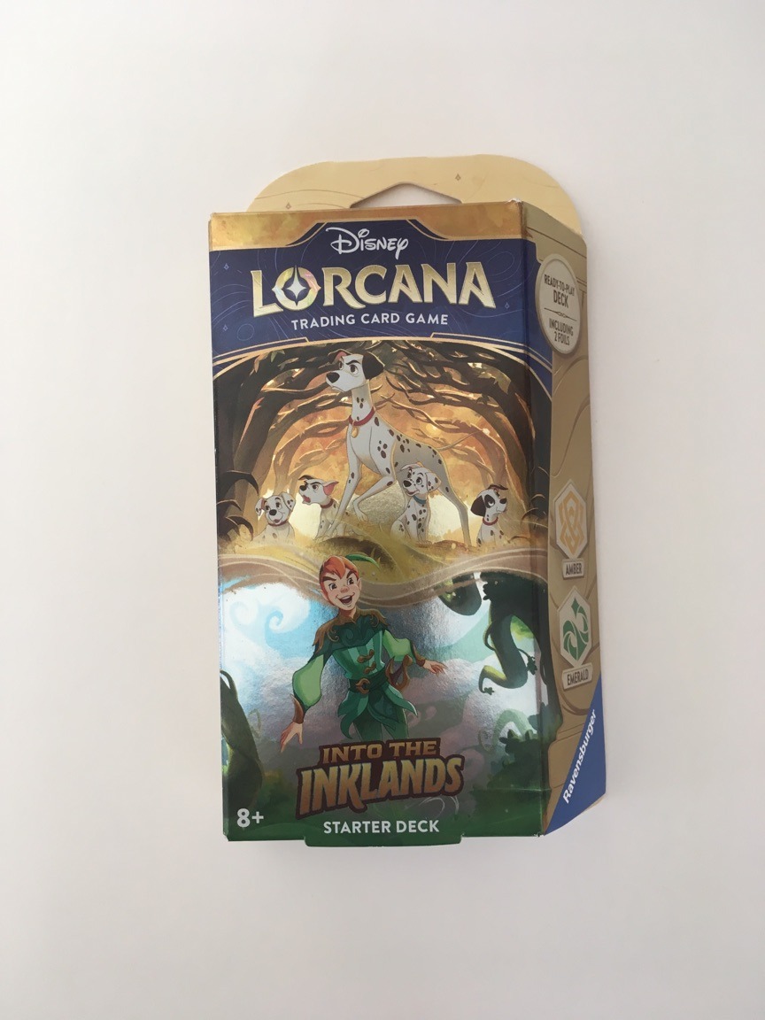 Disney Lorcana Into the Inklands Starter Deck UPC #4050368982742