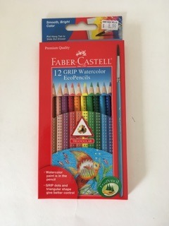 Faber Castell Grip Watercolor EcoPencils UPC #092633702710