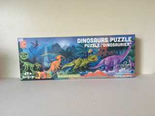 Hape Glow in the Dark Dinosaurs Puzzle UPC #6943478035522