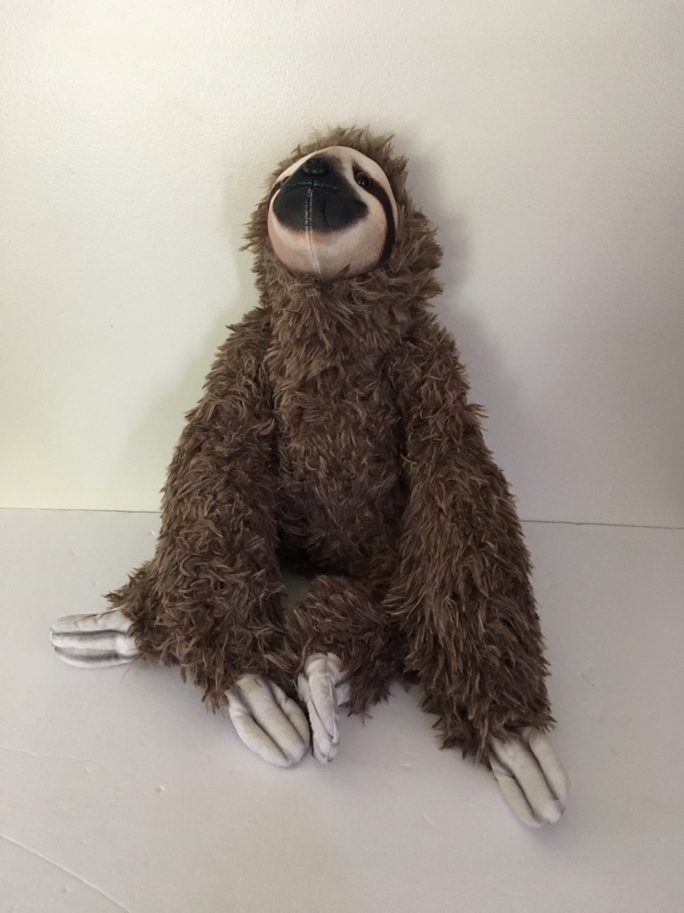 Wild Republic Artist Collection Sloth Plush UPC #092389274295