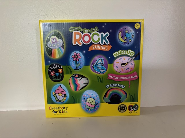 Creativity for Kids Glow in the Dark Rock Painting UPC #092633313220