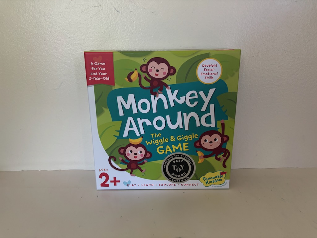 Peaceable Kingdom Monkey Around Game UPC #643356057641