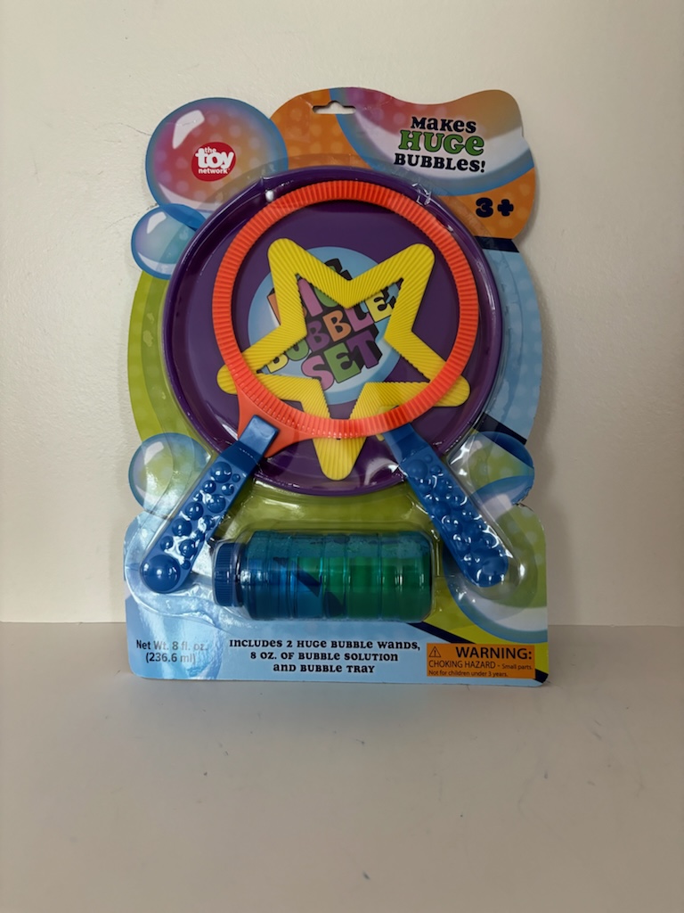 Toy Network Bubble Wands and Solution UPC #097138961815