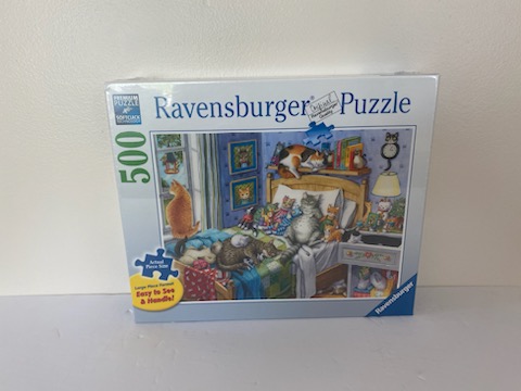 Ravensburger Puzzle - Cat Nap #14966 UPC #4005556149667