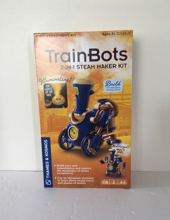Thames & Kosmos STrainbots 2 in 1 Steam Maker Kit UPC #814743017849