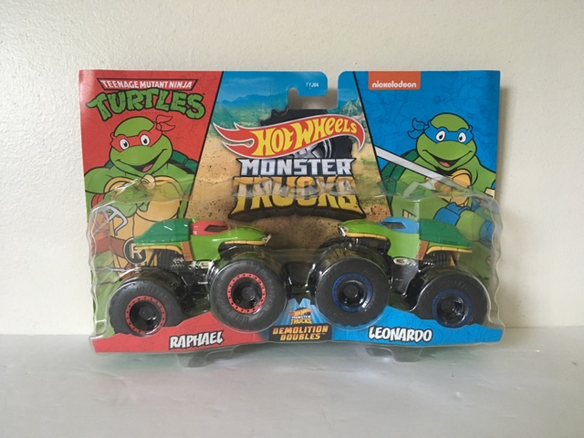 Mattel HotWheels Teenage Mutant NinjaTurtles Monster Trucks