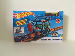 Hot Wheels Turbo Jet Car Wash Set FJN35 UPC #887961539110