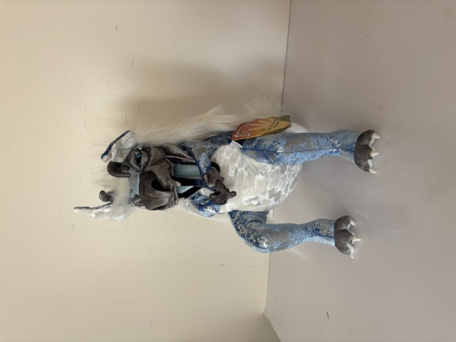 Folkmanis Ice Dragon Puppet UPC #638348032041