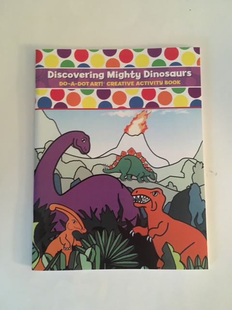 Do A Dot Creative Activity Book - Discovering Mighty Dinosaurs UPC #757098003733
