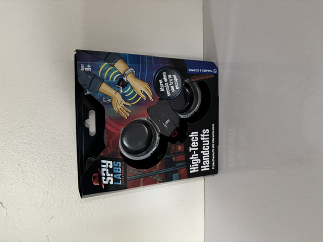 Thames & Kosmos Spy Labs High-Tech Handcuffs UPC #810172681019