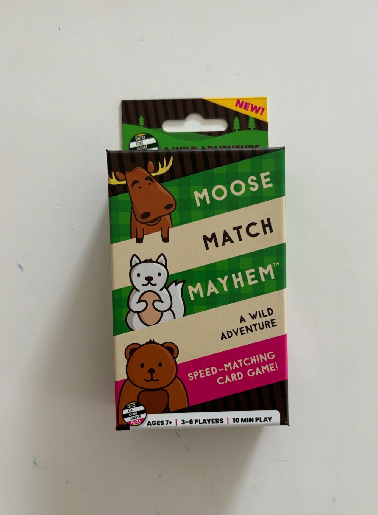 Moose Match Mayhem Speed Matching Card Game UPC #855836006517