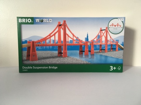 Brio Double Suspension Bridge #33683 UPC #7312350336832