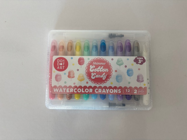 Do A Dot Art Shimmer Cotton Candy WaterColor Crayons UPC #757098204024