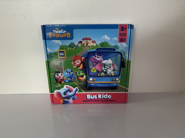 Thinkfun Friends Bus Ride Elephant's Seat Sorting Game UPC #4005556766765