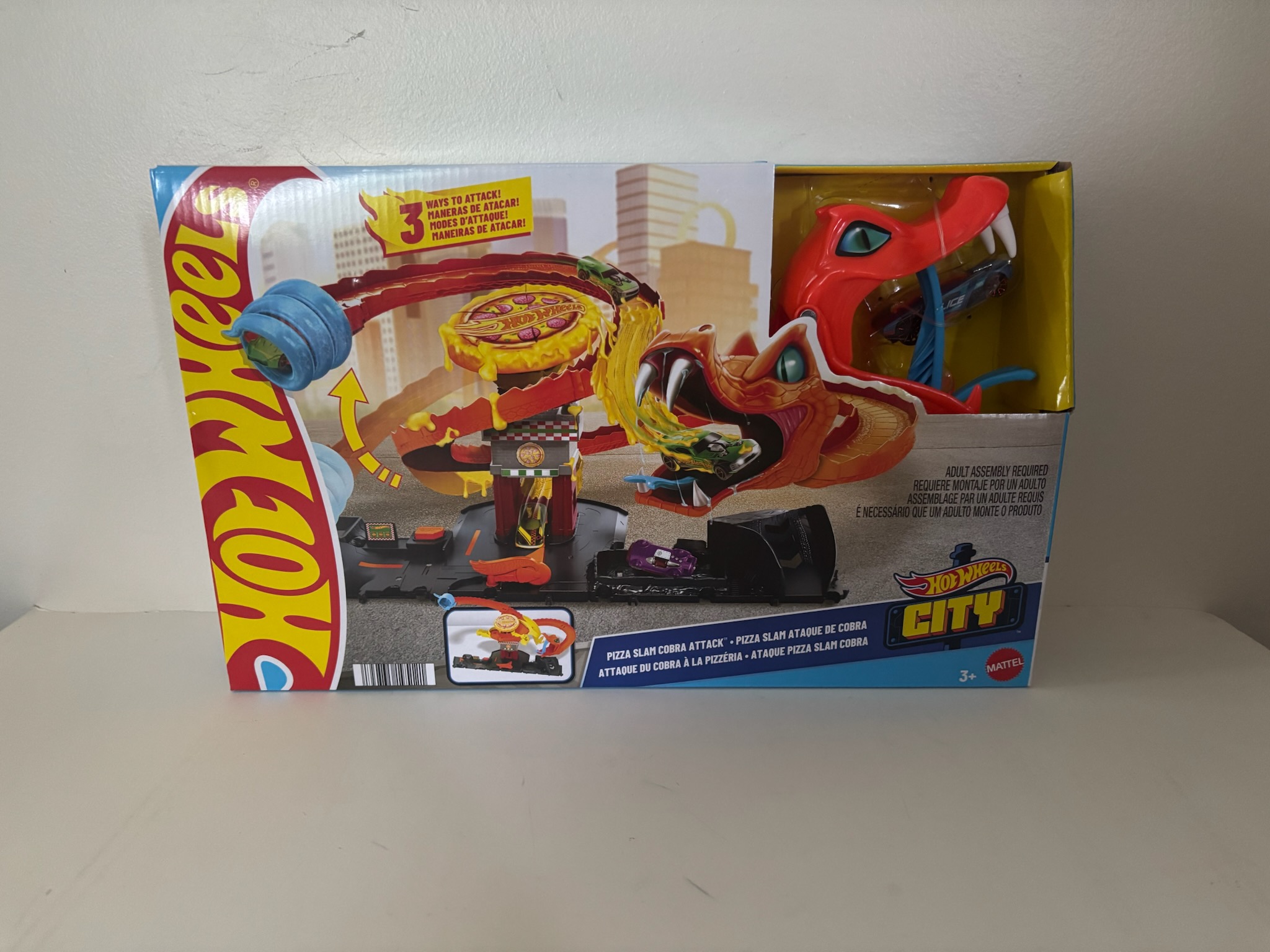 Mattel HotWheels Pizza Slam Cobra Attack UPC #194735195121