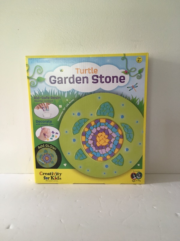 Creativity for Kids Turtle Garden Stone Kit UPC #092633318911