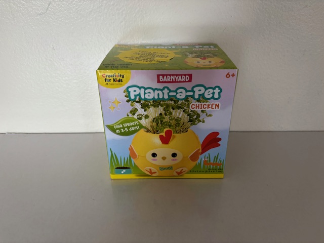 Creativity for Kids Plant A Pet Chicken Kit UPC #092633327227