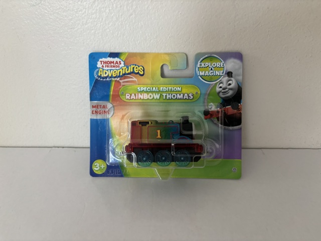 Fisher Price Special Edition Rainbow Thomas Metal Engine Sealed Box