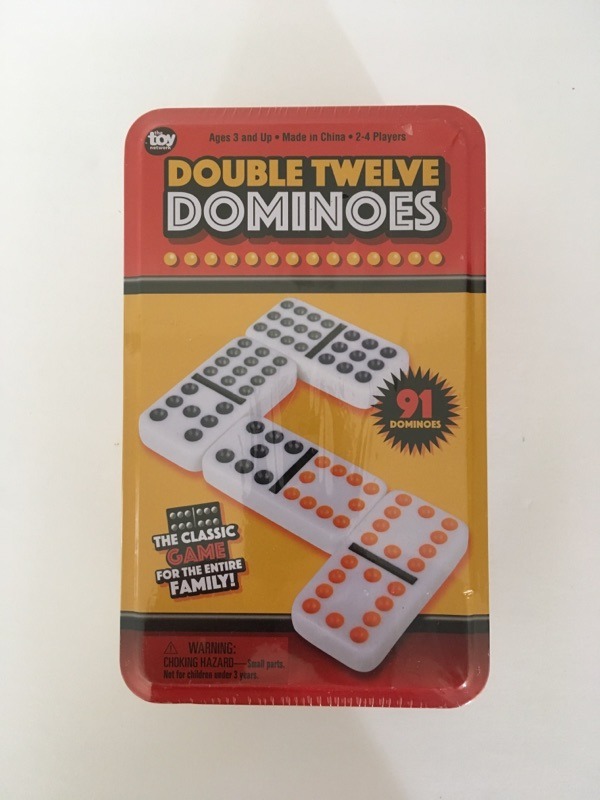 Toy Network Double Twelve Dominoes (Mexican Train) Set UPC #097138940865