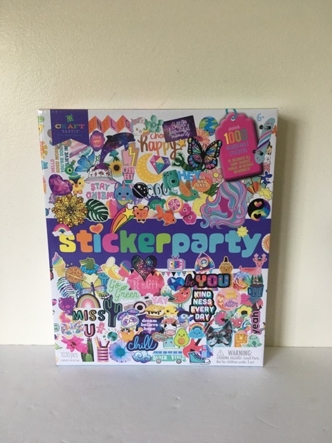 Craft Tastic Sticker Party Set UPC #811069031832