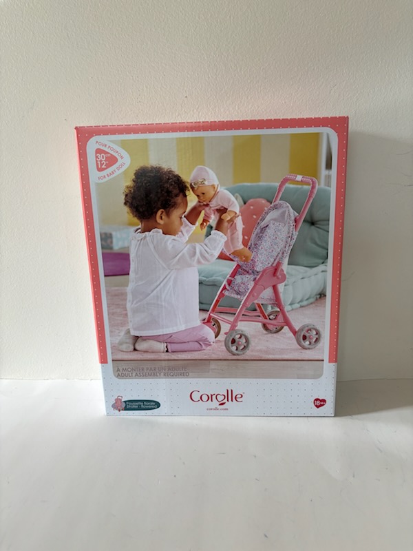 Corolle Flowered Doll Stroller 111180 UPC #4062013111186