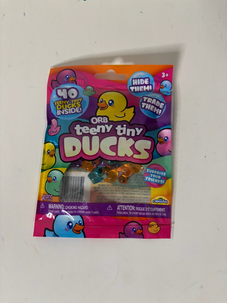 Orb Teeny Tiny Ducks UPC #622222423322