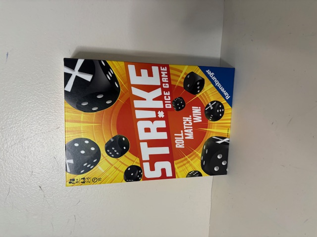 Ravensburger Strike Dice Game UPC #4005556268405