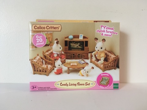 Calico Critters Comfy Living Room Set UPC #020373218086