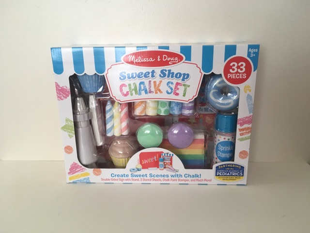 Melissa & Doug Sweet Shop Chalk Set UPC #000772306232