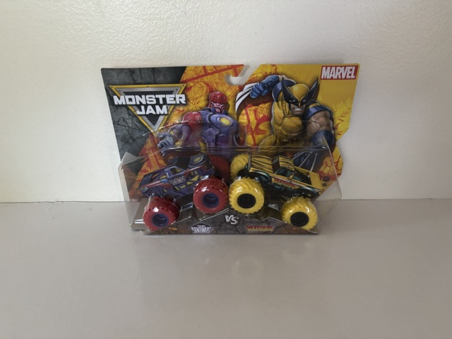 Monster Jam The Sentinels vs. Wolverine Vehicles UPC #681147103559