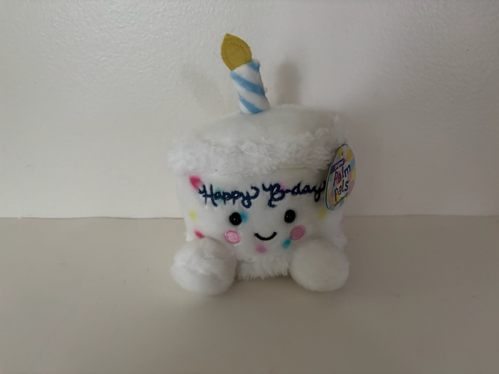 Aurora Palm Pals Happy Birthday Cake Plush UPC #092943339026