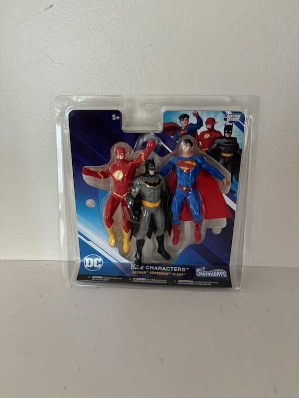 Swimways DC Justice League Dive Characters UPC #778988376744
