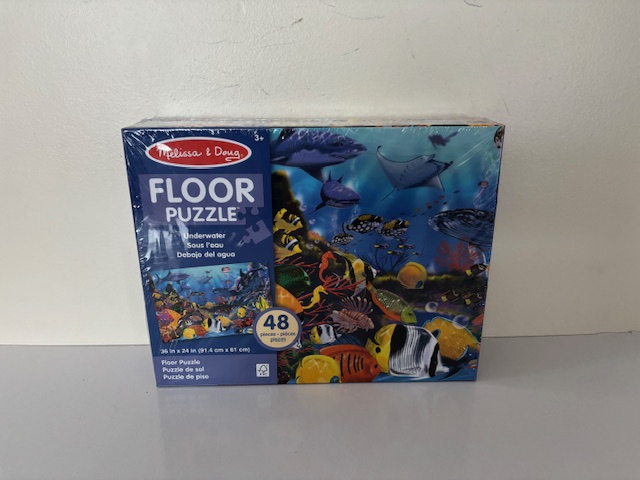 Melissa & Doug Underwater Floor Puzzle UPC #000772004275