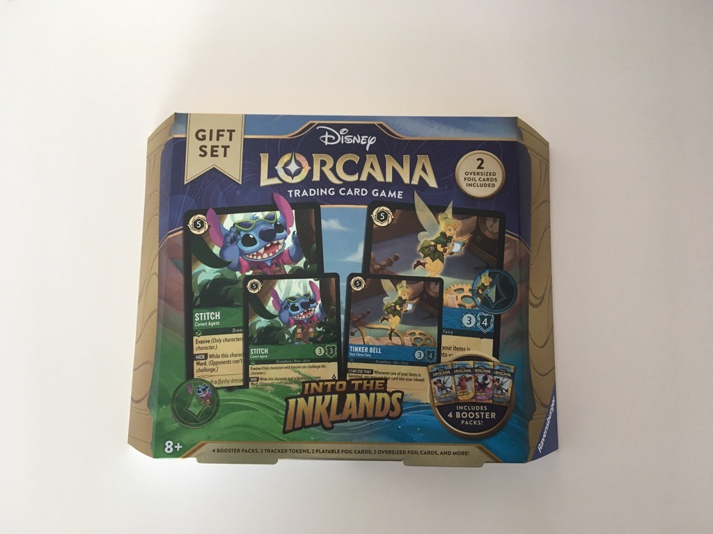Disney Lorcana Into the Inklands Gift Set UPC #4050368982957